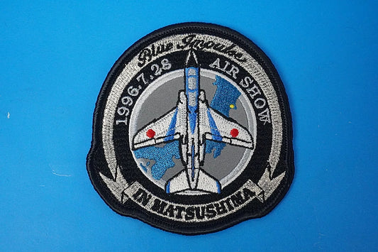 Patch JASDF Air Self-Defense Force Blue Impulse 1996.7.28 Air Show Matsushima Air Base No Velcro