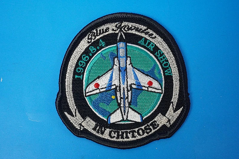 Patch JASDF Blue Impulse 1996.8.4 Air Show Chitose Air Base No Velcro
