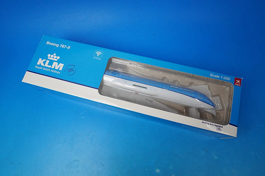 1:200 B787-9 KLM Netherlands Main Wing Flight Position PH-BHF 10833 Hogan airplane model