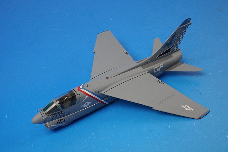 1:72 A-7E US Navy Attack Squadron 72 Blue Hawks USS John F. Kennedy AC401 JCW-72-A7-001 JC Wings airplane model