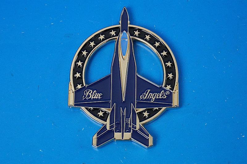 Challenge Coin US Navy F/A-18E Super Hornet Blue Angels Coin