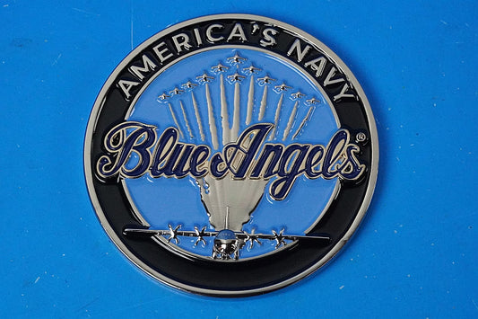 Challenge Coin US Navy Blue Angels Demonstration Squadron Coin