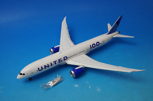 1:200 United Airlines Boeing 787-9 "100 Years" (Flaps Down) N61101 G2UAL1258F Gemini airplane model (コピー)