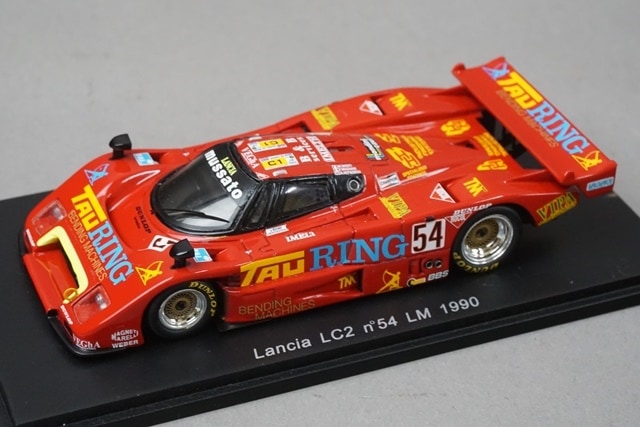 1:43 SPARK S0659 Lancia LC2 Le Mans 1990 #54 model car