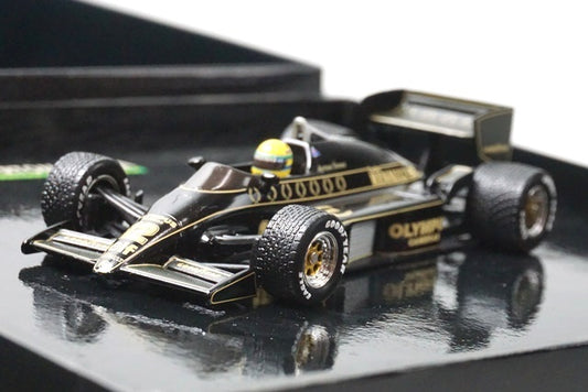 1:43 MINICHAMPS 540854392 Lotus Renault 97T A.Senna 1985 #12 model car