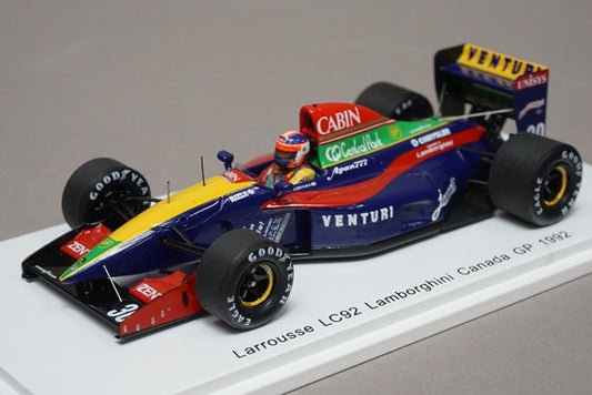 1:43 SPARK ROMU005 Larousse LC92 Lamborghini Canada GP 1992 #30 Ukyo Katayama