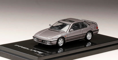 [ Back-order ] Hobby Japan HJ641002AGM 1:64 Honda PRELUDE Si (BA5) 1989 Puter Gray Metallic