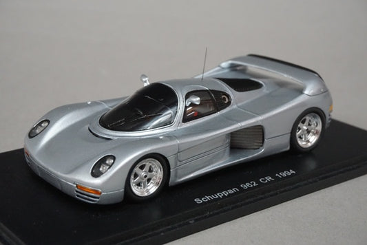 1:43 SPARK S0899 Porsche Schuppan 962 CR 1994 Silver model car