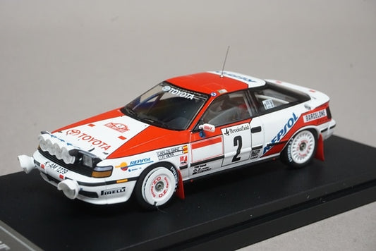 1:43 HPI 8089 Toyota Celica GT-Four Monte Carlo Rally 1991 #2 model car