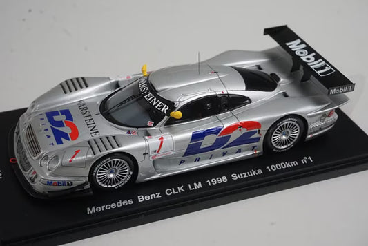 1:43 SPARK KBS061 Mercedes Benz CLK LM Suzuka 1000Km 1998 #1