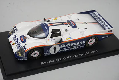 1:43 SPARK S0923 Porsche 962C LM Le Mans winner 1986 #1