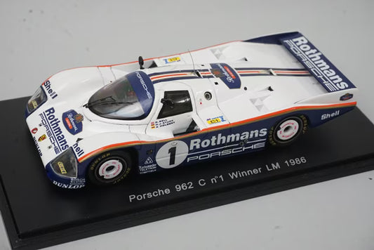 1:43 SPARK S0923 Porsche 962C LM Le Mans winner 1986 #1