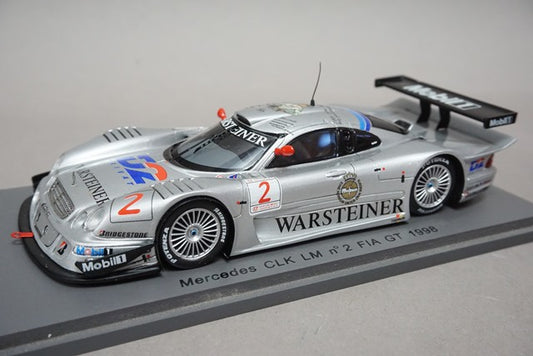 1:43 SPARK S0165 Mercedes CLK Le Mans FIA GT 1998 #2 K.Ludwig Last Race