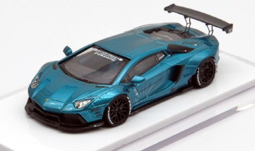 LB700-015 LB PERFORMANCE 1:64 LIBERTY WALK LB WORKS Aventador LP700 40th Anniversary Blue