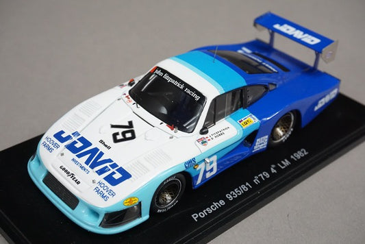 1:43 SPARK S1925 Porsche 935/81 4th LM 1982 #79