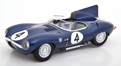 CMR142 CMR 1:18 Jaguar Dtype Short Nose Winner Le Mans 1956 Sanderson/Flockhart