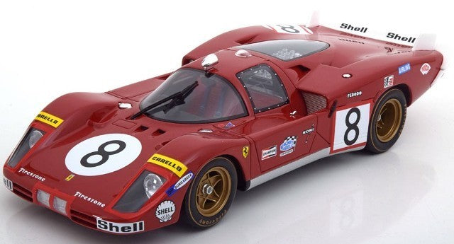 CMR027 CMR 1:18 Ferrari 512S Long Tail #8 24h Le Mans 1970 Merzario/Regazzoni