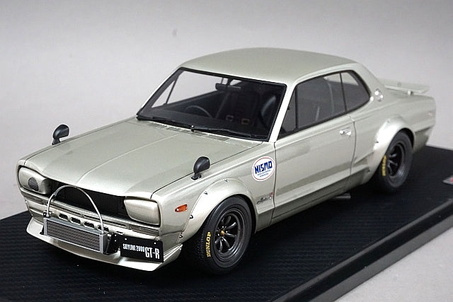 1:18 ignition model IG2020 Nissan Skyline 2000 GT-R (KPGC10) Silver