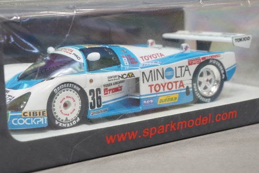 1:43 SPARK S5242 Toyota 88C #36 Le Mans 1988 G.Lees K.Hoshino M.Sekiya