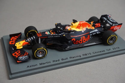 1:43 SPARK S6078 Aston Martin Red Bull Racing Team #33 TBC 2019 RB15 M.Verstappen model car