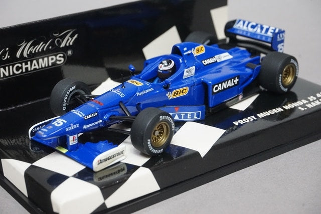 1:43 MINICHAMPS 430970015 Prost F1 MUGEN Honda JS45 Shinji Nakano 1997 #15 CANAL