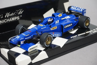 1:43 MINICHAMPS 430970015 Prost F1 MUGEN Honda JS45 Shinji Nakano 1997 #15 CANAL