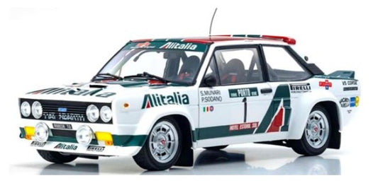 KS08376B KYOSHO 1:18 FIAT 131 ABARTH RALLY 1978 Portugal #1