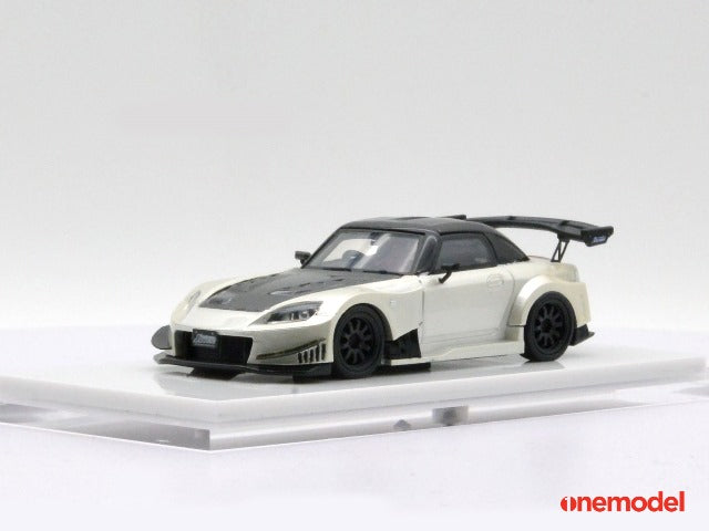 20F02-01 onemodel 1:64 Honda S2000 J's Racing White