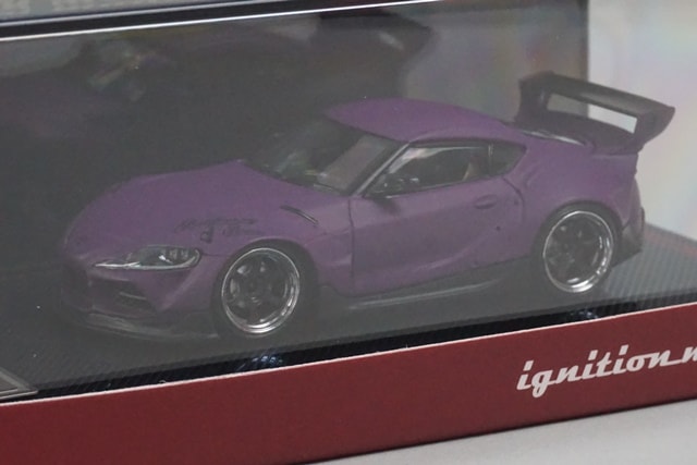 IG2335 ignition model 1:64 PANDEM Supra (A90) Matte Purple model car