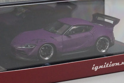 IG2335 ignition model 1:64 PANDEM Supra (A90) Matte Purple model car