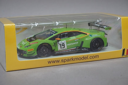 1:43 SPARK SB282 Lamborghini Huracan GT3 -GRT Grasser Racing Team 24h SPA 2015