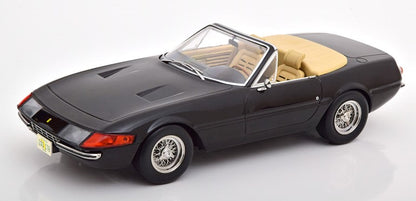 KKDC180612 KK scale 1:18 Ferrari 365 GTS Daytona Spider Serie 1 1969 Black