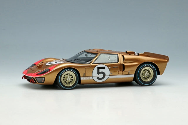 [ Back-order ] Make Up EIDOLON EM301C 1:43 GT40 Mk.II Le Mans 24h 1966 "Holman Moody" #5