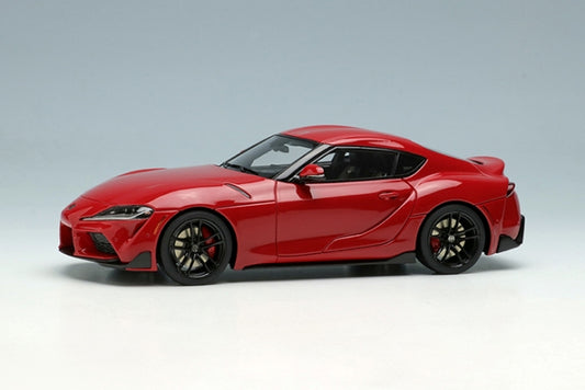 [ Back-order ] Make Up EIDOLON EM474B 1:43 Toyota GR Supra RZ 2019 (US spec) Launch Edition 2019 Renaissance Red (Black Interior)