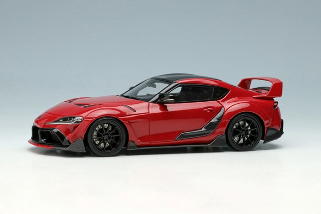 [ Back-order ] Make Up EIDOLON EM503D 1:43 Toyota GR Supra TRD 3000GT Concept 2019 Prominence Red