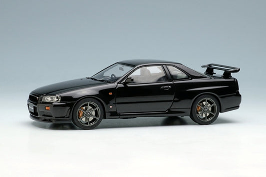 [ Back-order ] Make Up EIDOLON EM461E 1:43 Nissan Skyline GT-R (BNR34) 1999 Black Pearl