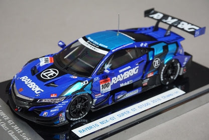 1:43 EBBRO 45621 RAYBRIG NSX-GT Super GT500 Champion 2018 #100