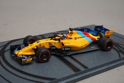 1:43 SPARK S6069 McLaren F1 Team Abu Dhabi GP 2018 #14 Fernando Alonso