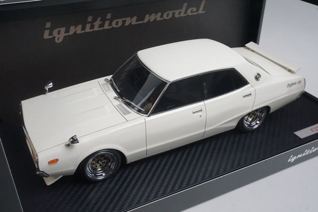 1:18 ignition model IG1979 Nissan Skyline 2000 GT-X White model car