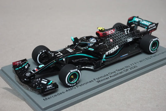 1:43 SPARK S6466 Mercedes AMG F1 W11 EQ Performance Austrian GP winner 2020 #77 Valtteri Bottas