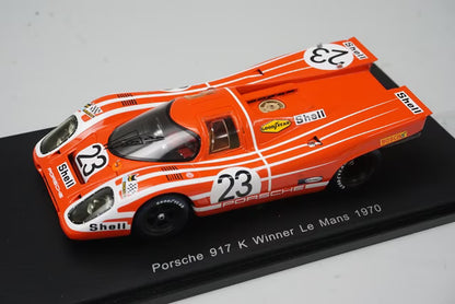 1:43 SPARK 43LM70 Porsche 917 K Le Mans Winner 1970 #23 model car