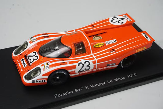 1:43 SPARK 43LM70 Porsche 917 K Le Mans Winner 1970 #23 model car