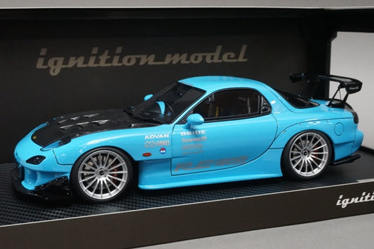 1:18 ignition model IG1045 Mazda RX-7 (FD3S) RE Amemiya Light Blue