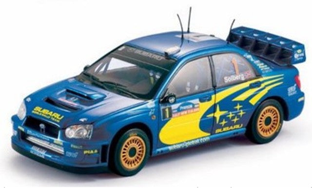 [ Pre-order ] 4368 SunStar 1:18 Subaru Impreza WRC2004 2004 Rally New Zealand Winner #1 P.Solberg/P.Mills