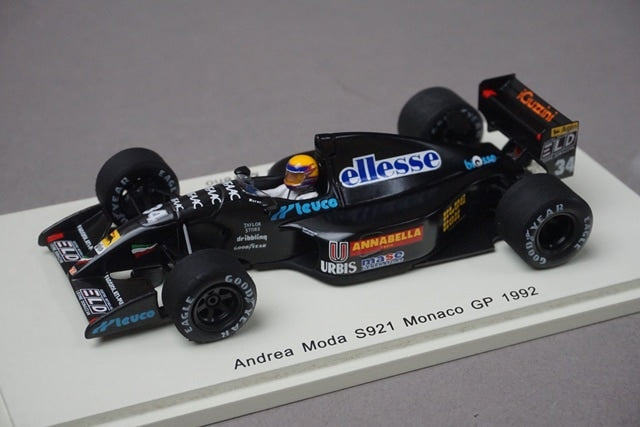 1:43 Spark S3892 Andrea Moda S921 Monaco GP 1992 #34 R. Moreno model car