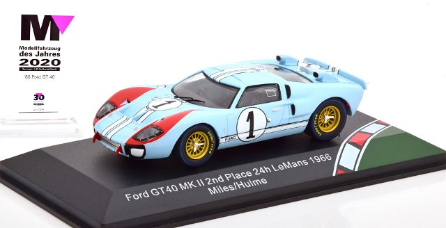 CMR43055 CMR 1:43 Ford GT40 MKII 2nd 24h Le Mans 1966