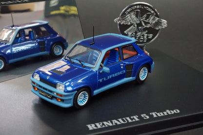 1:43 Universal Hobbies E1702 Renault R5 Turbo Blue Eagle Collection