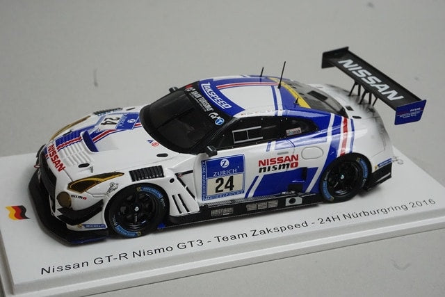 1:43 Spark SG264 Nissan GT-R NISMO GT3 24H Nurburgring 2016 #24