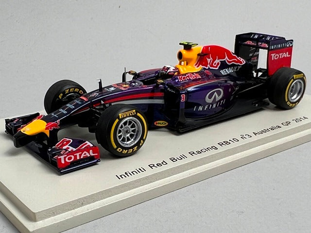 1:43 SPARK S3086 Infiniti Red Bull Racing RB10 Australian GP 2014 #3 Daniel Ricciardo