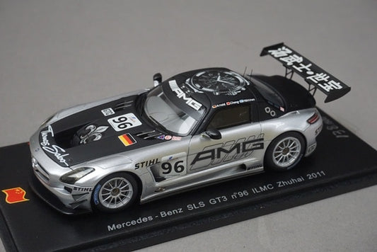 1:43 SPARK SA016 Mercedes-Benz SLS GT3 #96 ILMC Zhuhai 2011 M.Hakkinen
